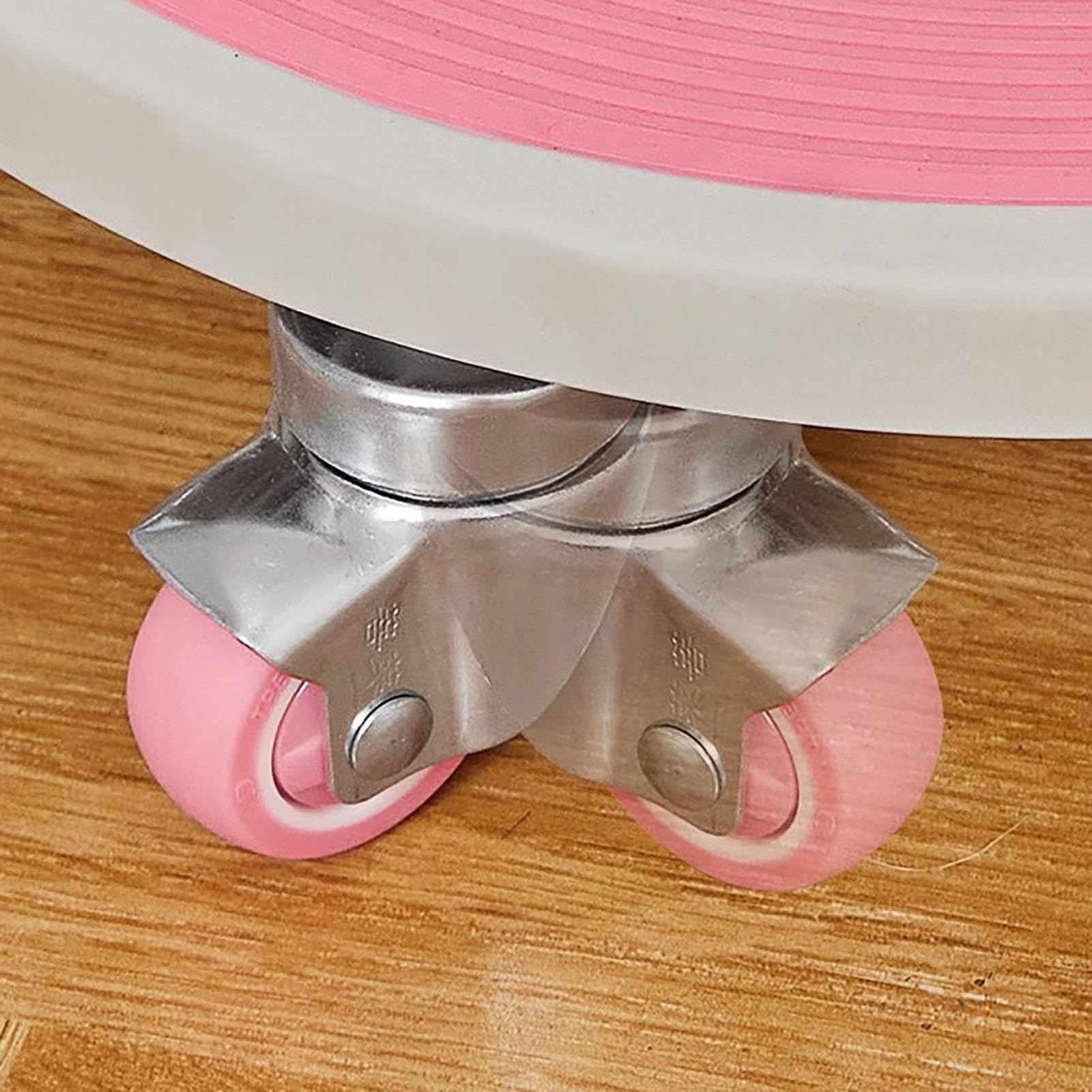 Rueda abdominal de placa, rodillo de entrenamiento abdominal con 6 ruedas, entrenador deportivo profesional con alfombrilla de rodillas, equipo de fitness de bajo ruido para ejercicio en casa Raxove