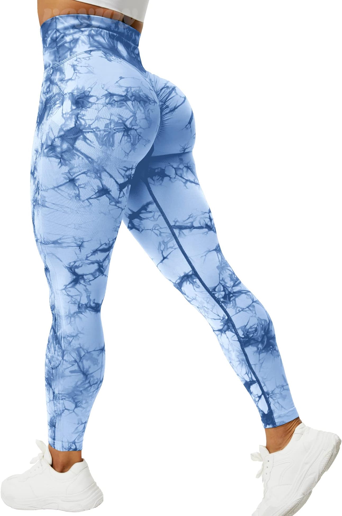 VOYJOYSeamless Leggings for Women High Waist Yoga Pants, Scrunch Butt Lifting Elastic Tights