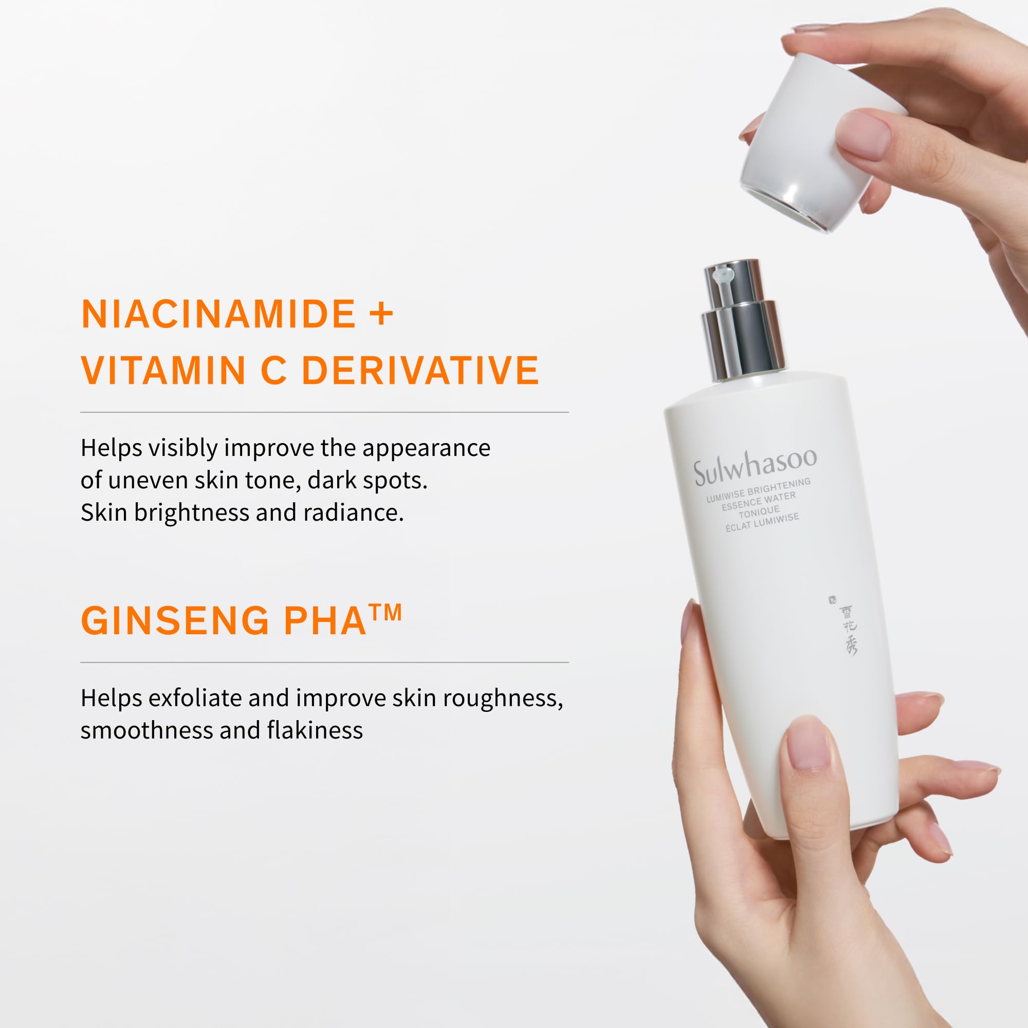 Sulwhasoo Lumiwise Essence Water | Prep & Illuminate | Smooth & Refine | Daily Radiance Starter | Korean Skincare Water