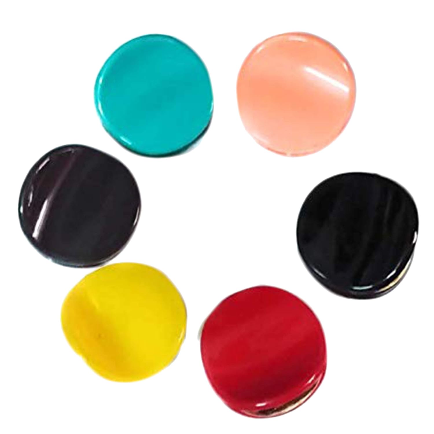 Hair Claw Clips Black Everyday wear for Women Pack of 6 Small size