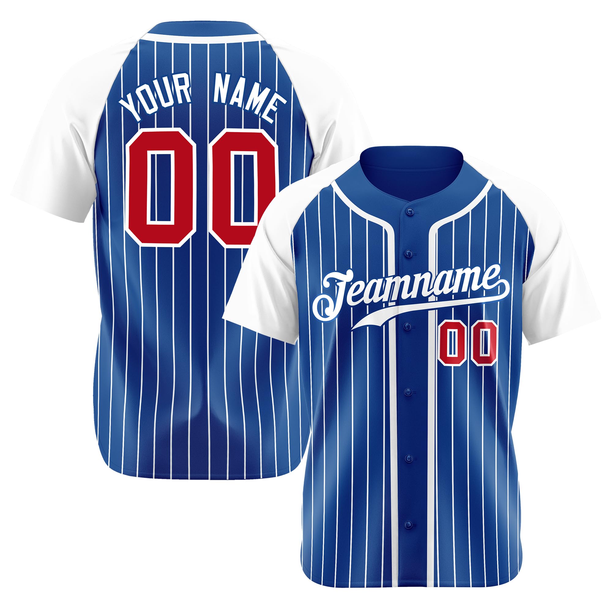 Custom Baseball Jersey for Men Women Youth Sports Stripe Baseball Shirt Personalized Name Number Logo