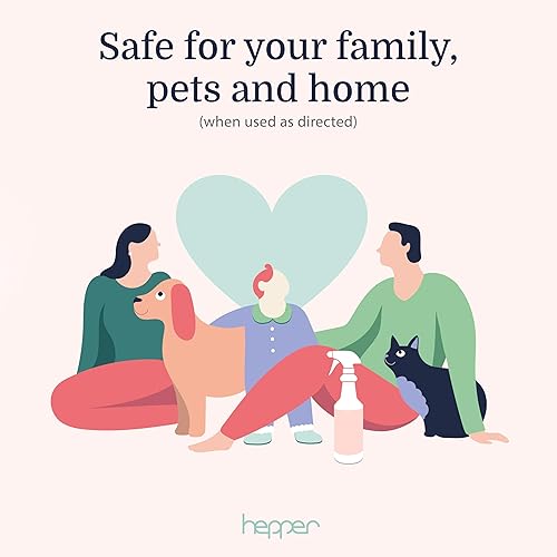 Miniatura 12 de Hepper Advanced Bio-Enzyme - Spray eliminador de manchas y olores para mascotas, eliminador de olores, manchas y orina para gatos, perros y otros