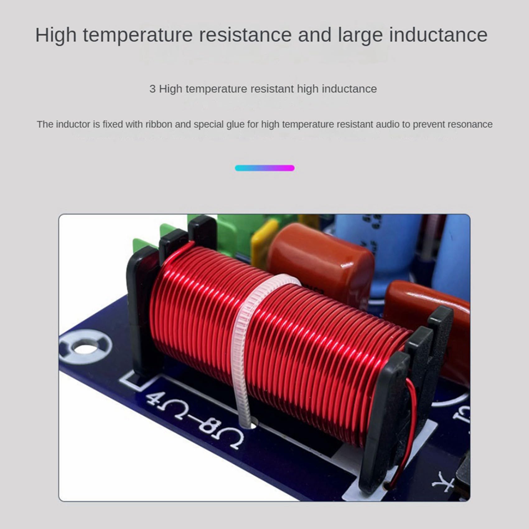 4 unités 3 voies 250 W 850/5200 Hz diviseur de fréquence DIY haut-parleur filtre circuit aigus graves médias HiFi stéréo Audio Crossover