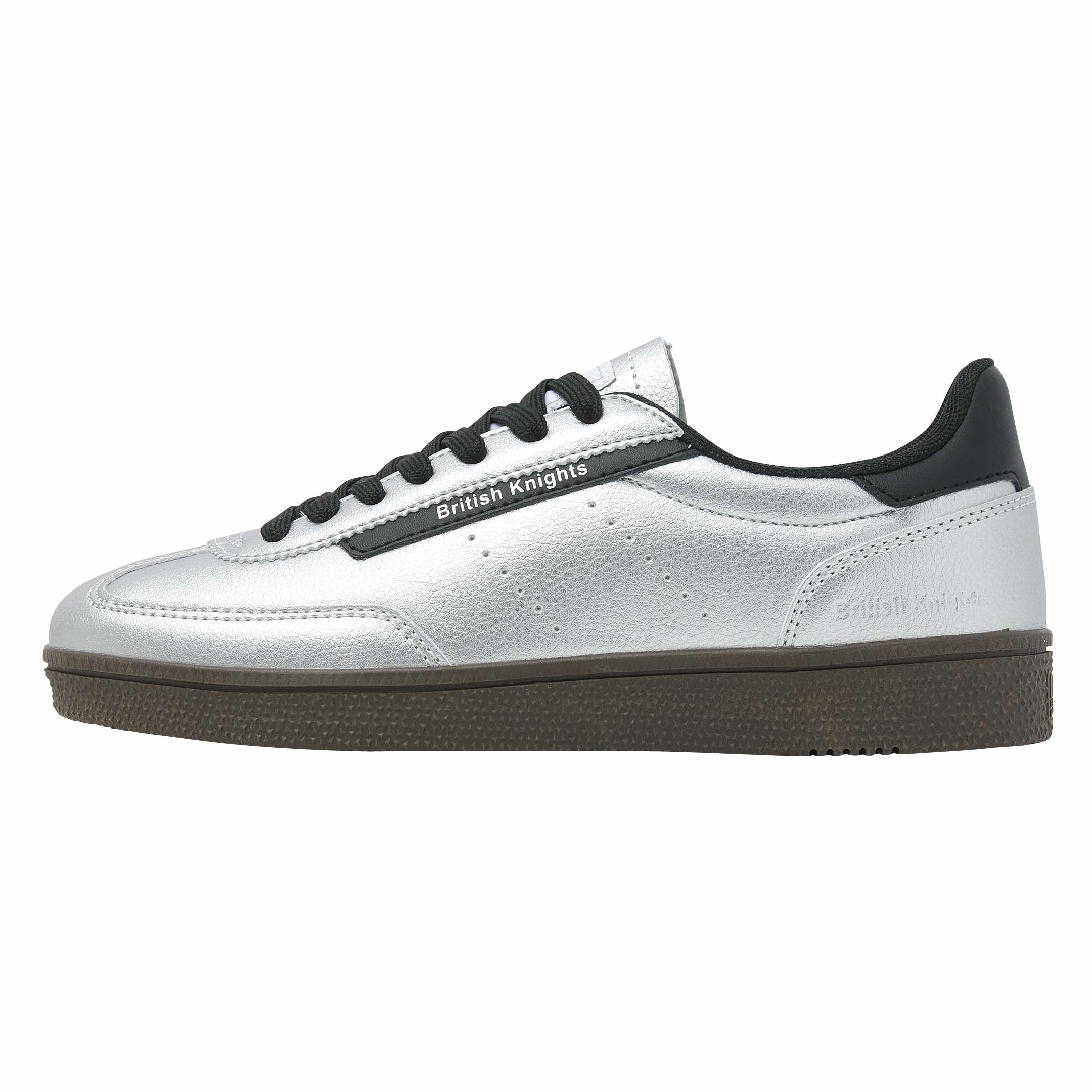 British Knights Revival Herren-Sneaker, Schwarz/Weiß, Größe 39