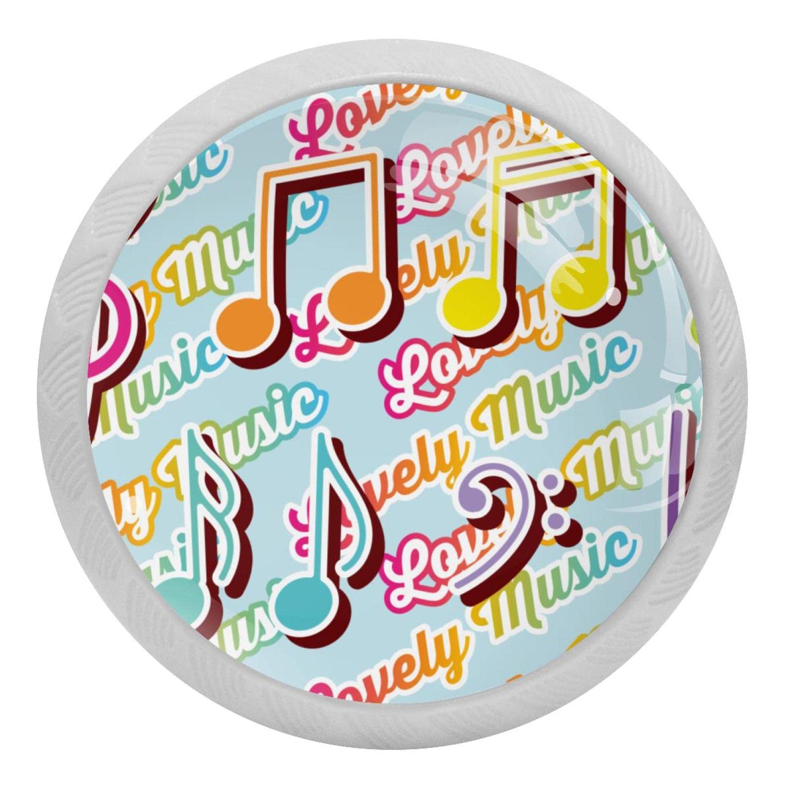 Poignée de placard de cuisine fluorescente lot de 4 pour illuminer votre déco musicale