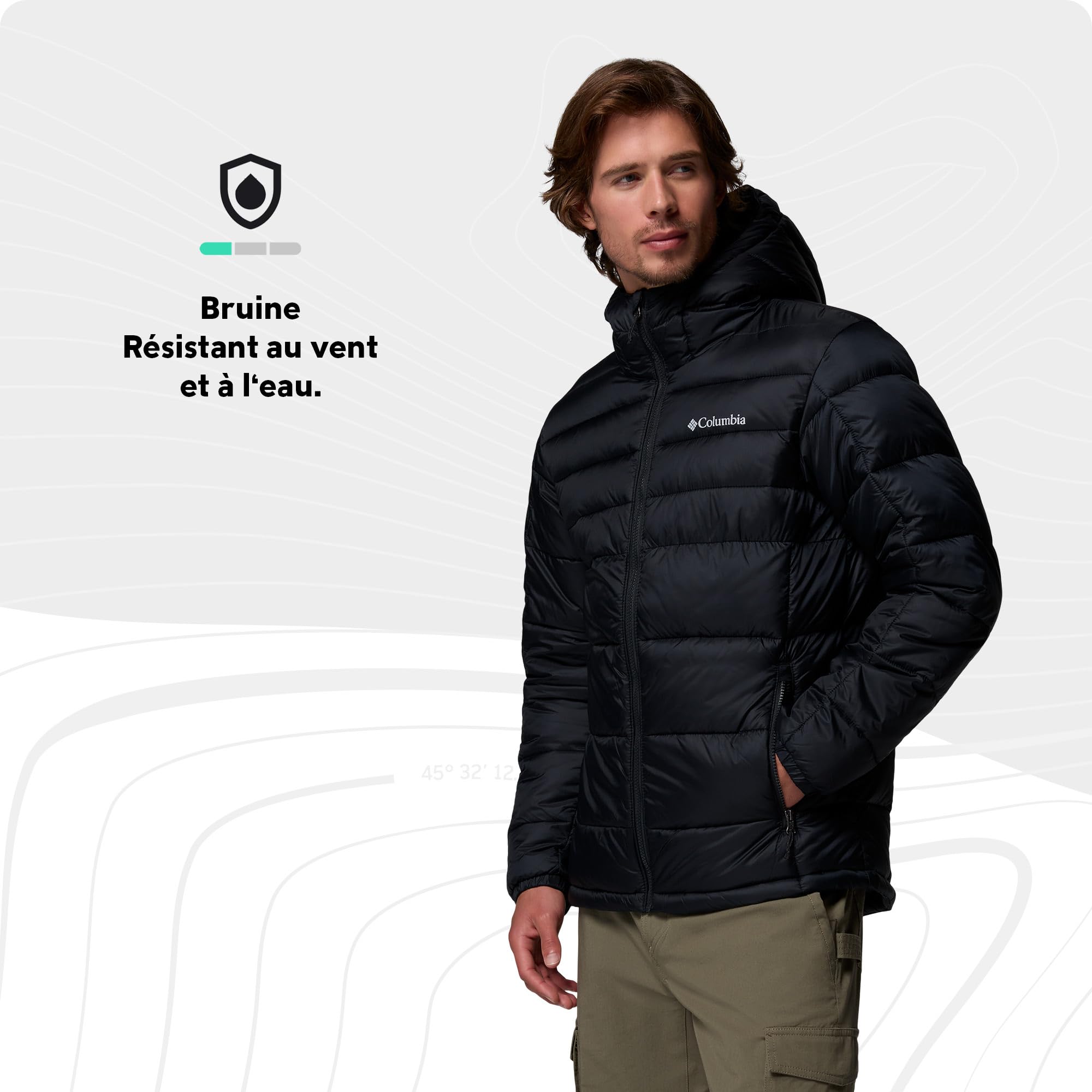 Columbia Buck Butte 2 Insulated Hooded Jacket Homme