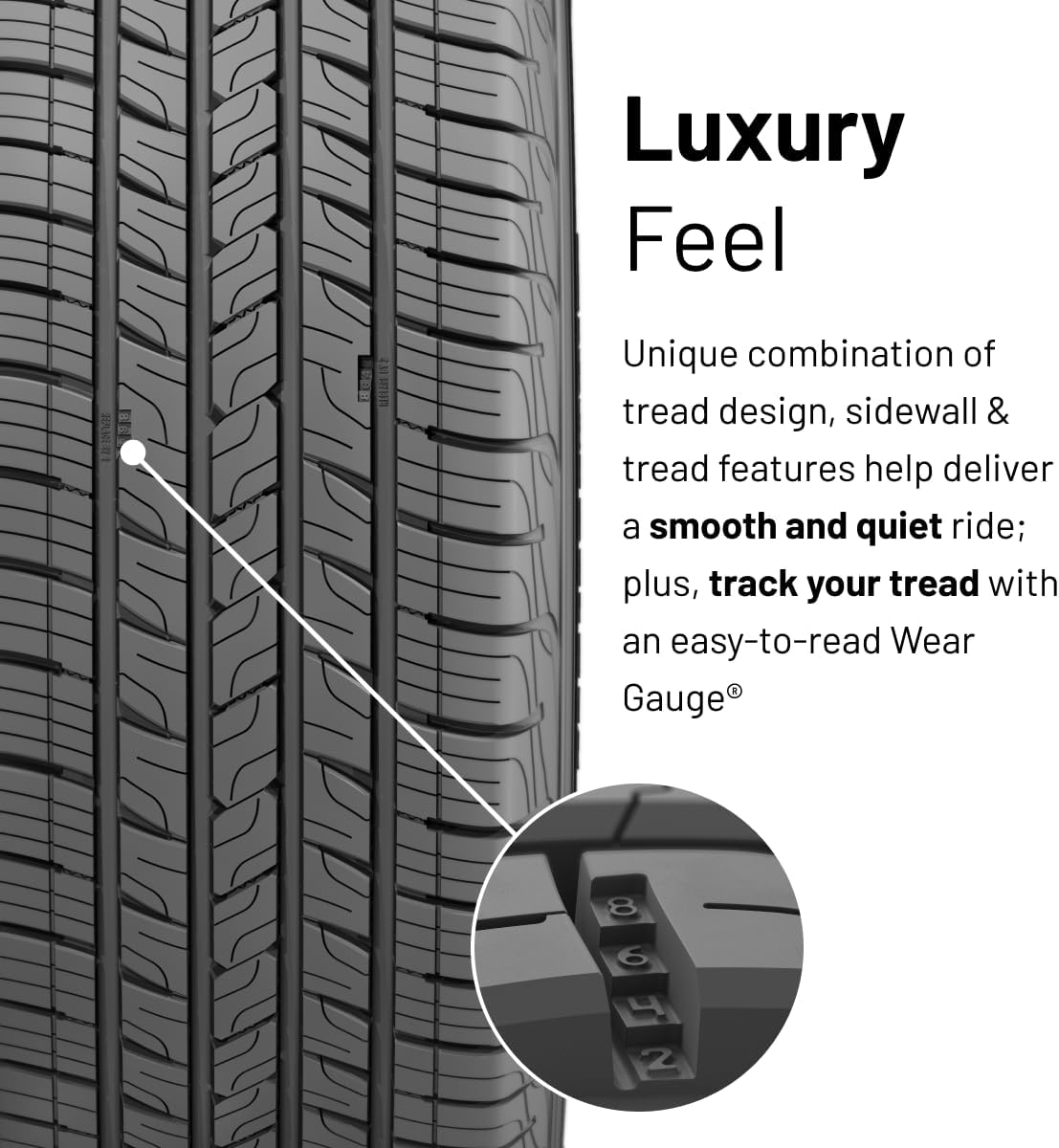 Goodyear Assurance ComfortDrive All-Season Tire, P255/55R20, Set of 1