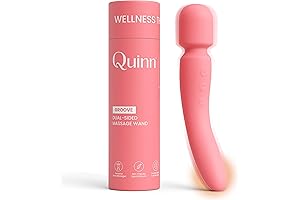 Quinn Wellness Adult Sex Toy Groove - Dual-Sided Heating Vibrator Wand