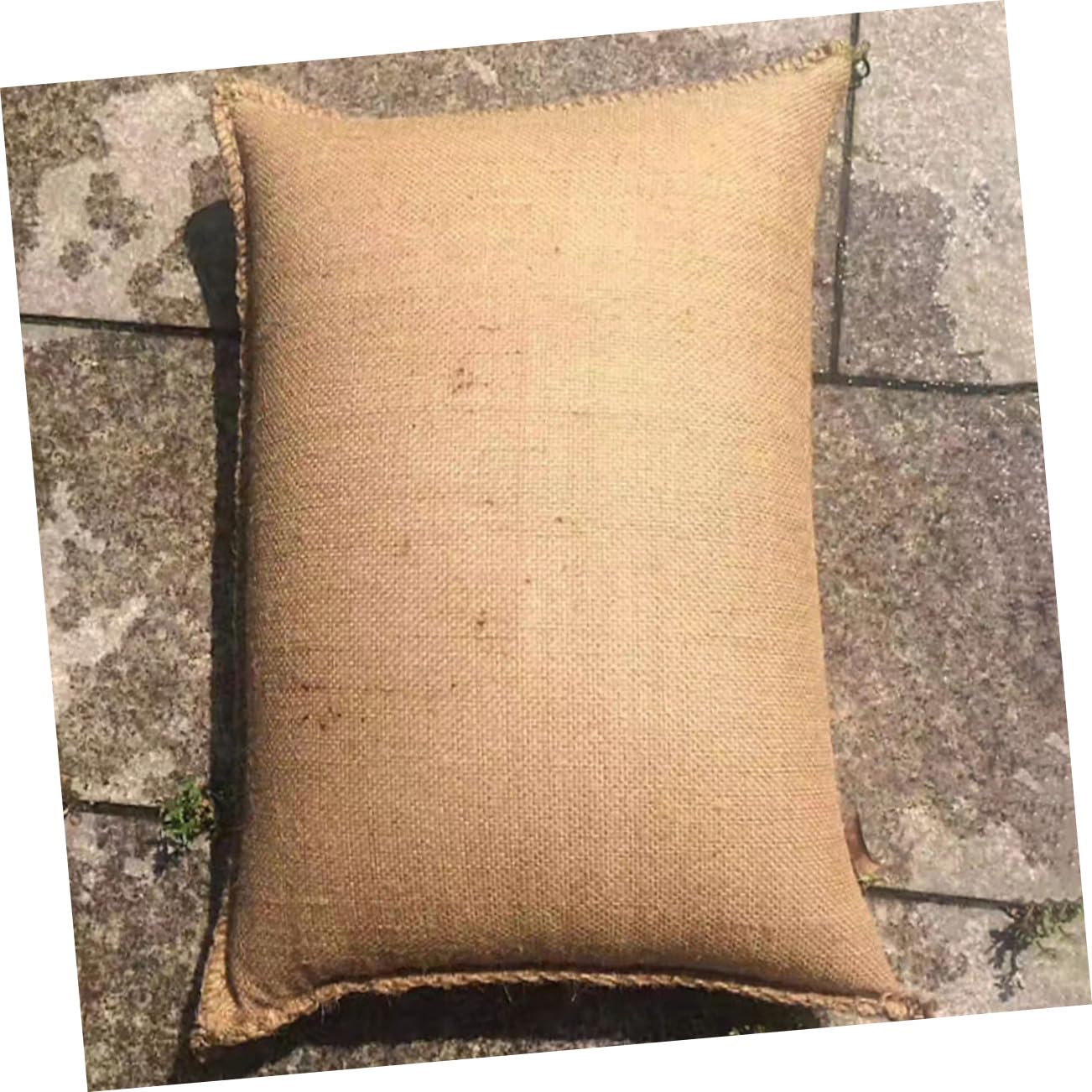 INOOMP 5 Stück Jutesäcke Sandsäcke 50x75cm Reißfest für Hochwasserschutz Gartenlagerung Gemüse Getreide