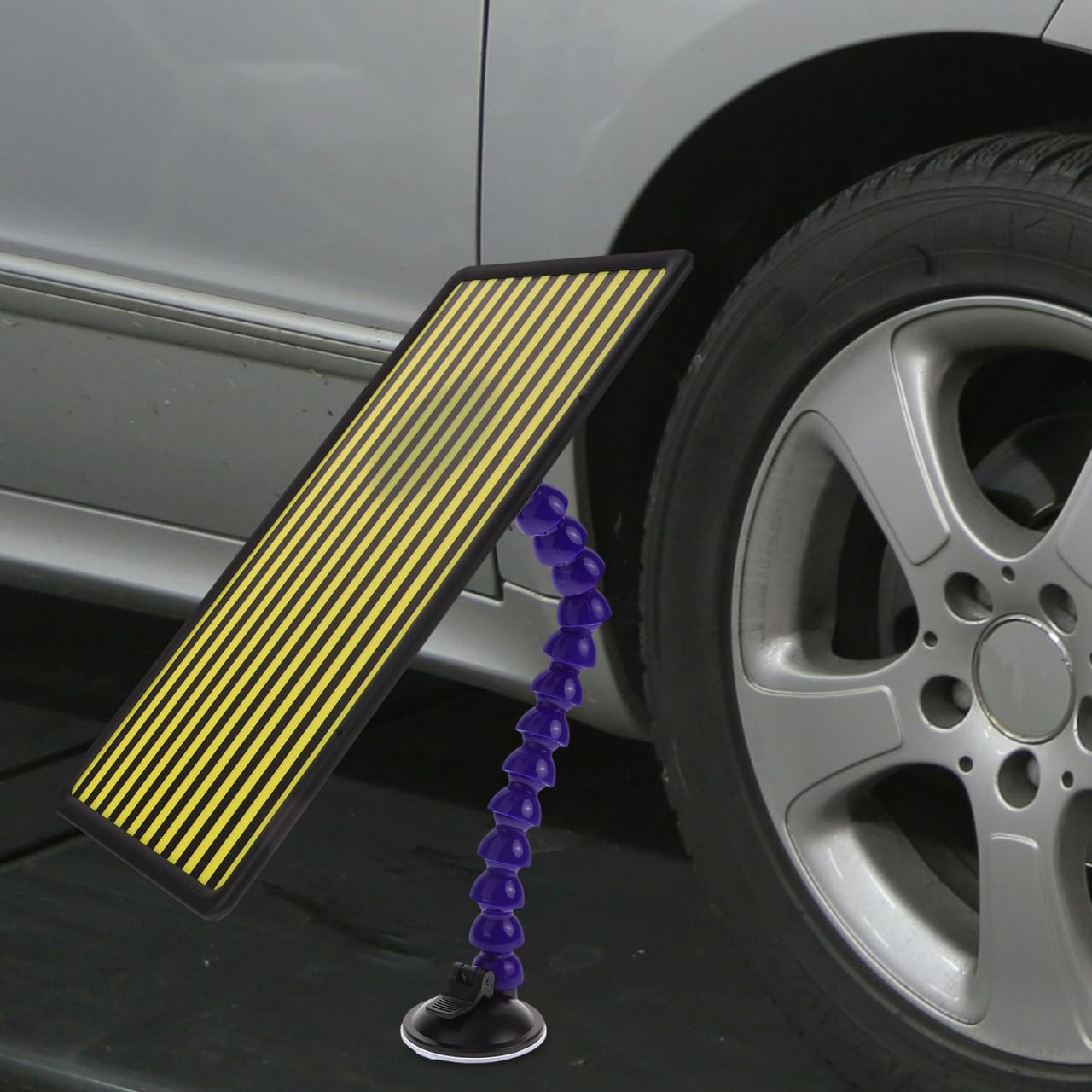 ABOOFAN Tableau Lumineux Pour Débosselage Carrosserie Panneau De Lampe Réfléchissant Avec Tube Outil De Débosselage Automobile Pour Repérer La Profondeur Des Bosses Bricolage