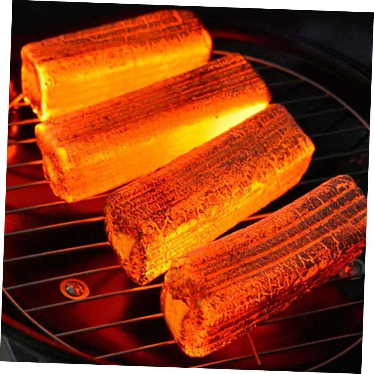 5pcs Charcoal Tablets for Grilling Camping and Boiling Water Lightweight Fast Ignition for Outdoor Bbq and Family Gatherings