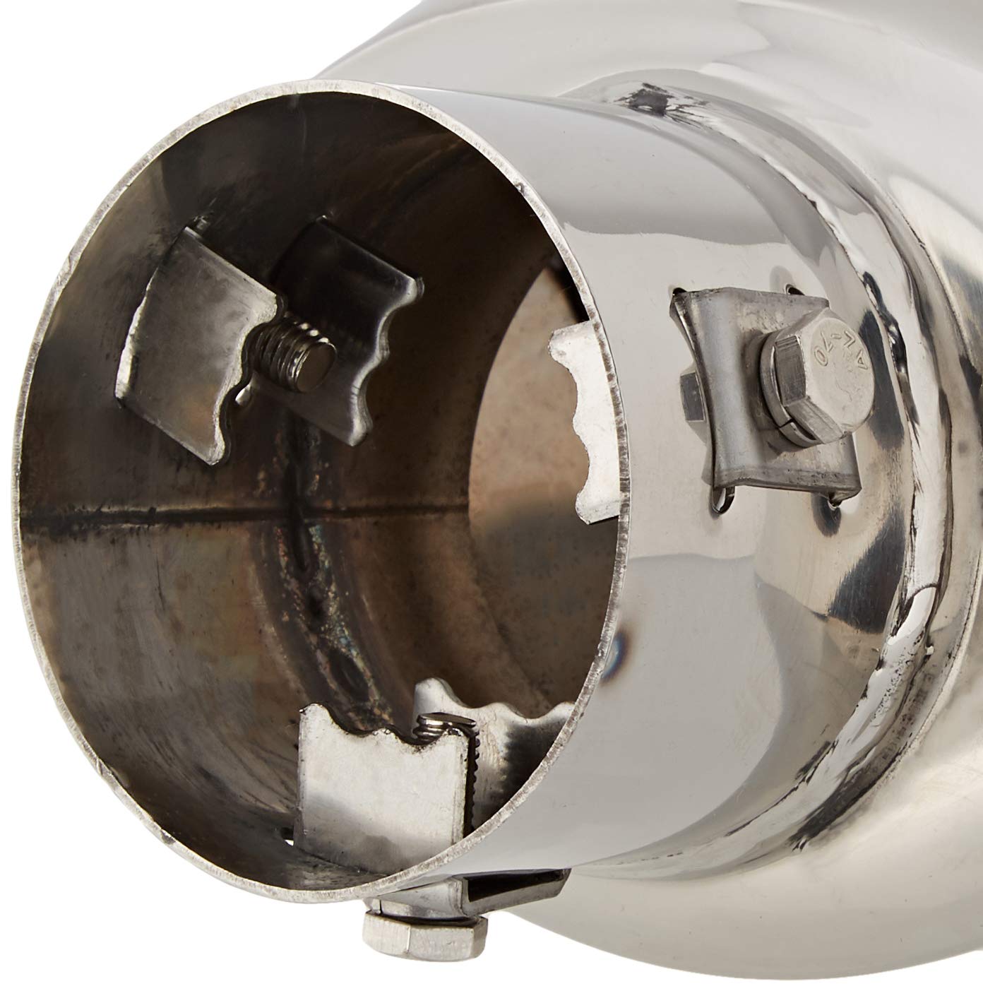 Simoni Racing TRX/40 Terminale di Scarico Universale, Inox