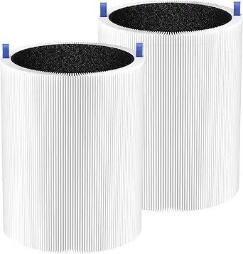 2 Pack 311i+ Max Replacement Filter Compatible with Blueair Blue Pure 311i+ Max Air Purifiers, HEPA and Activated Carbon Air Filter for Blue Pure 311i+ Max, Compare to part #F3MAX+