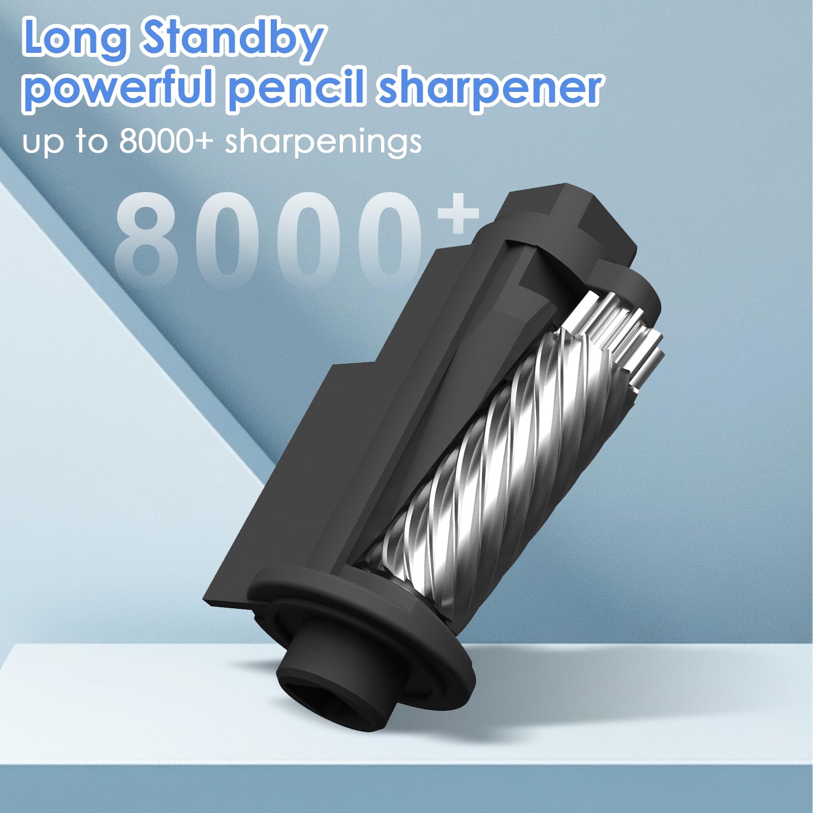 Temperamatite Elettrico Vankarr - Ricaricabile USB Per Bambini, Ufficio E Casa - Foto 5