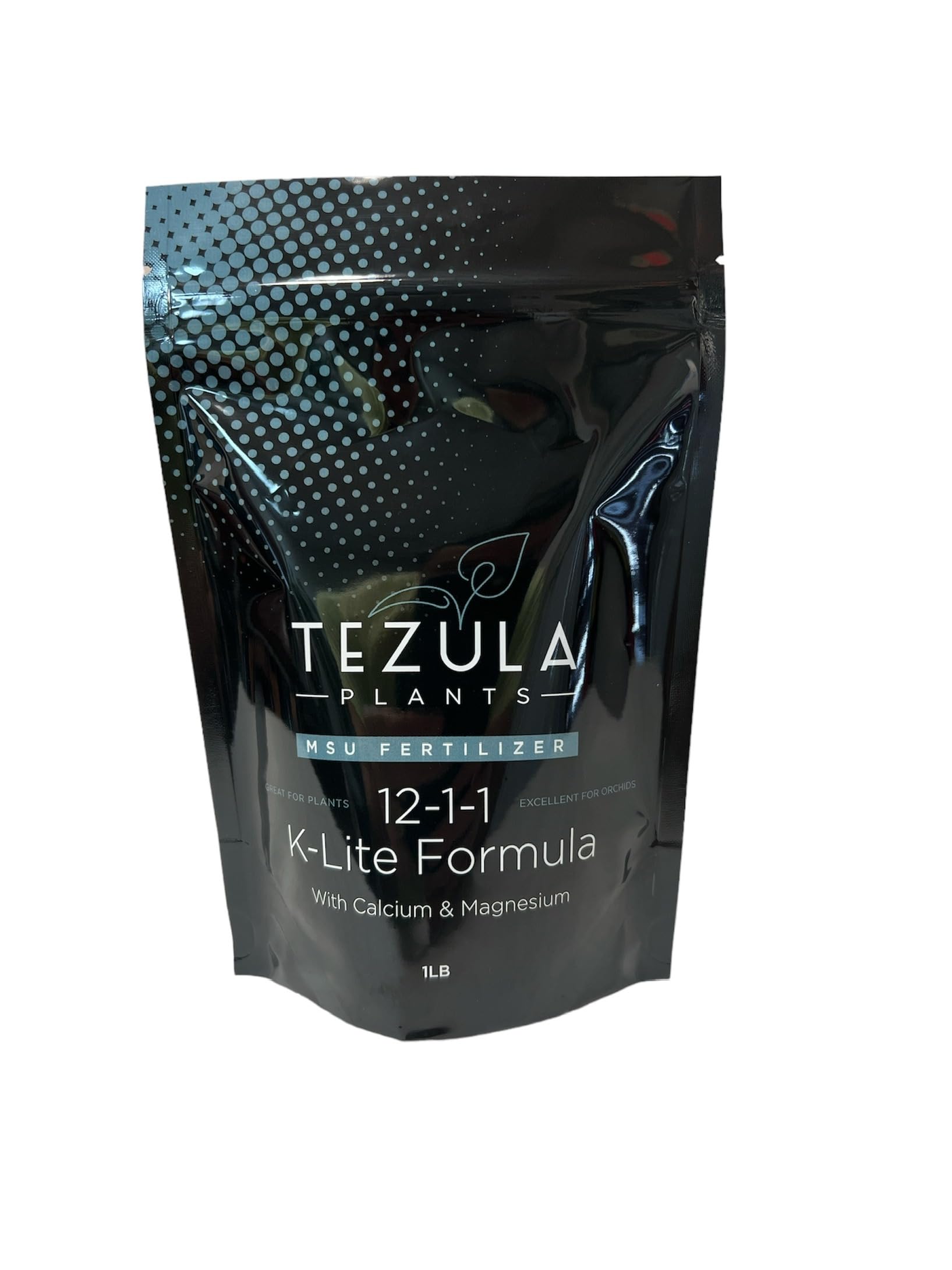 Orchid Fertilizer (MSU) 1lb Bag K-Lite (12-1-1-10Ca-3Mg) Excellent for Orchids & Houseplants - Urea Free (Greencare)