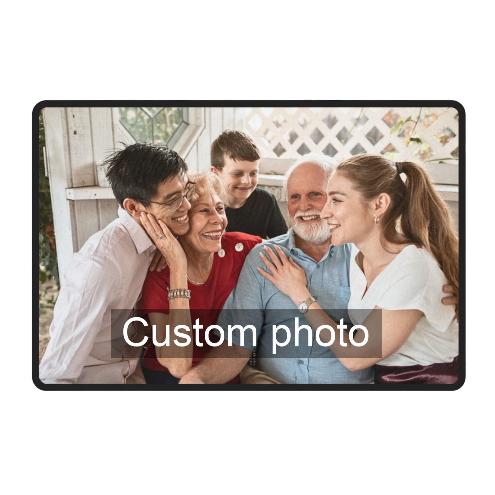 GZYZXP Personalised Doormat, Custom Floor Mat, Custom Photo/Logo Doormat, Personalised Door Mat Indoor Outdoor Custom Front Welcome Mat, for Entryway, Patio, Hallway, Indoor Outdoor, washable