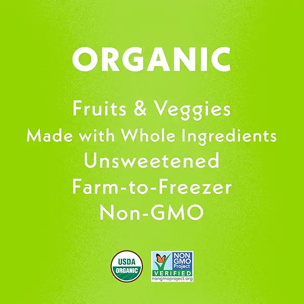 Frozen, Organic Baby Food, Quinoa, Banana, Spinach & Coconut Butter with Chia Seed Plant-Rich Meal, 3.5 Ounce 3