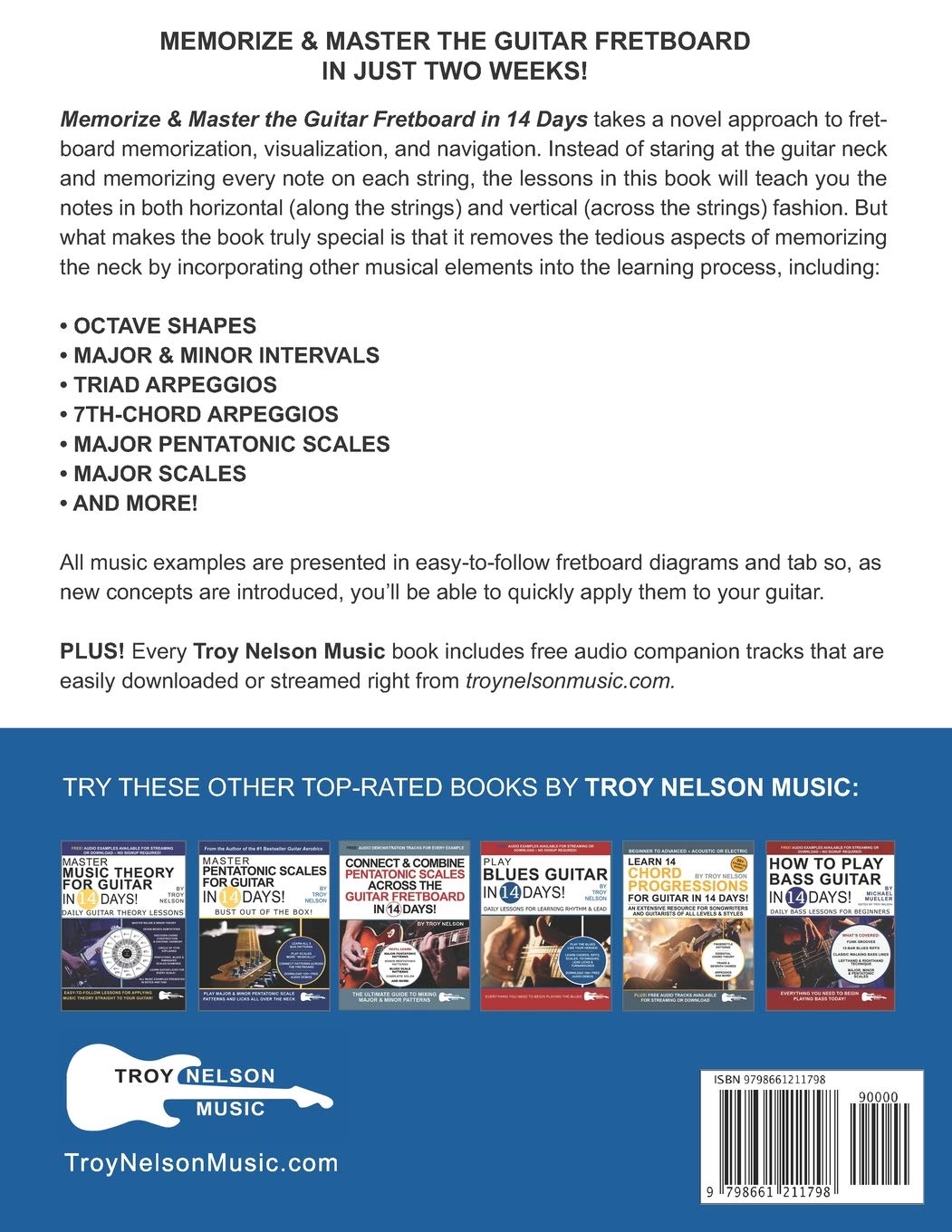 Memorize & Master the Guitar Fretboard in 14 Days: Daily Lessons for Memorizing & Navigating the Guitar Neck: 10