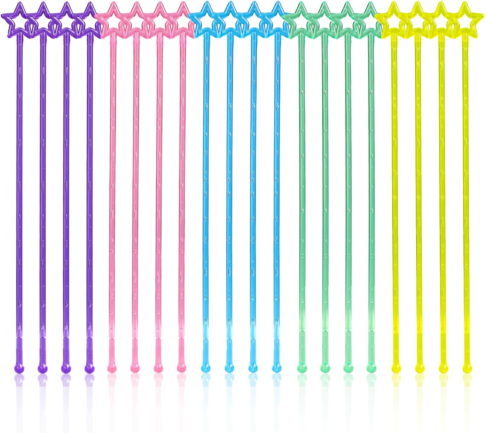 Amazon.com : 20pcs Mini Star Pointers, Plastic Star Plastic Pointer ...