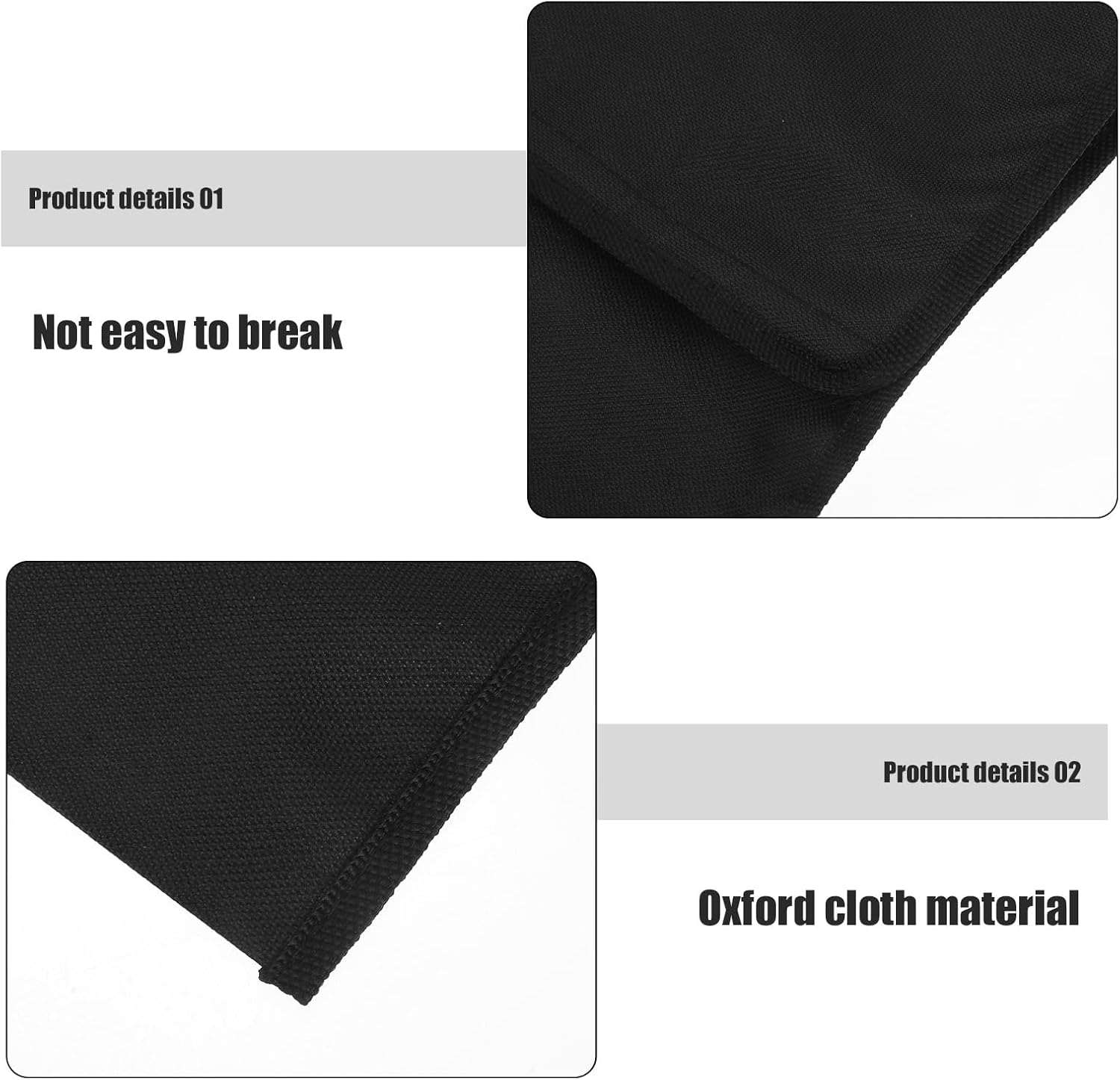 Hemoton 4pcs Grill Utensil Storage Bag, BBQ Tool Storage Bags, Barbecue Hardware Tool Holder Pouch,Oxford Cloth Grill Accessory Storage Bag,Grilling Bags for Outdoor Grilling,Barbecue Tool Holder Bags