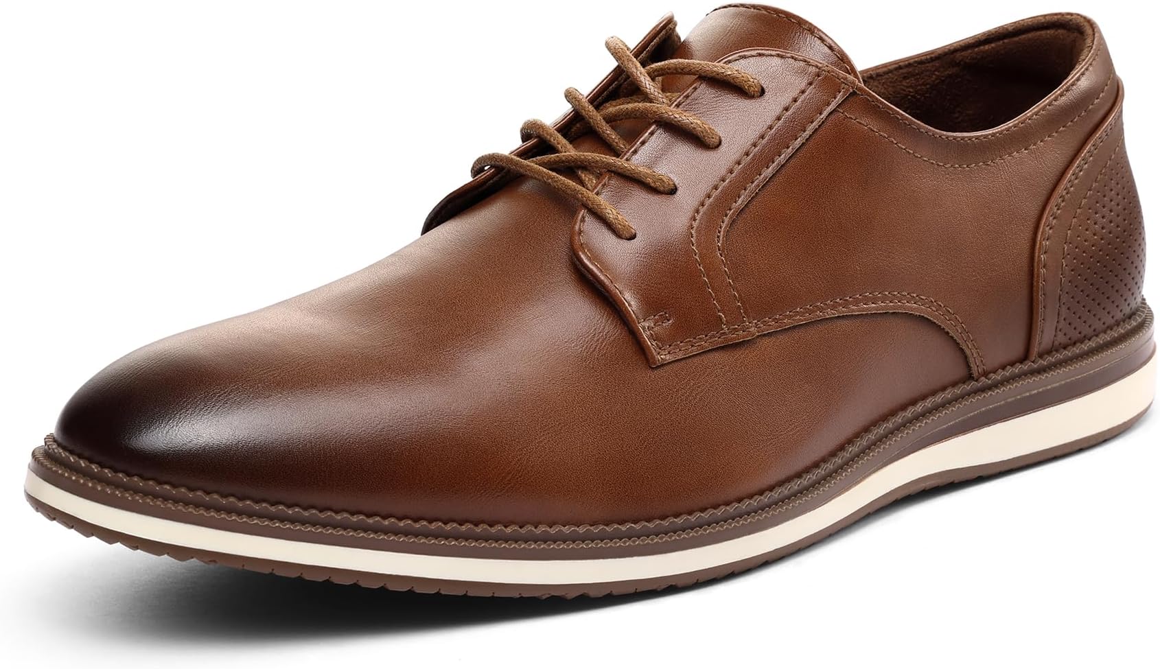 business casual brown shoes