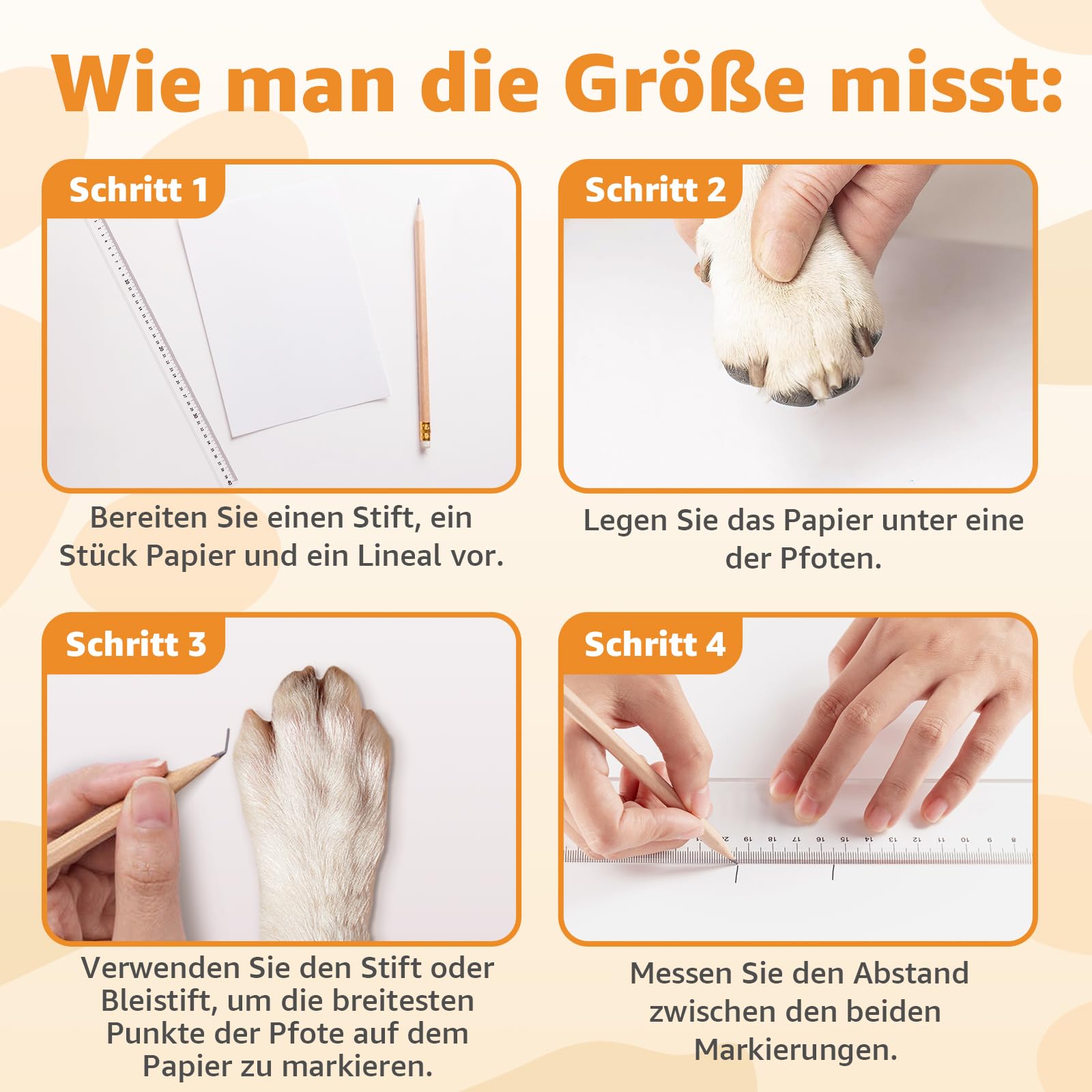 PICK FOR LIFE Lot de 2 paires de chaussettes antidérapantes pour chien avec fermeture réglable - Chaussettes antidérapantes pour l'intérieur - Protection des pattes et contrôle de la traction sur sols