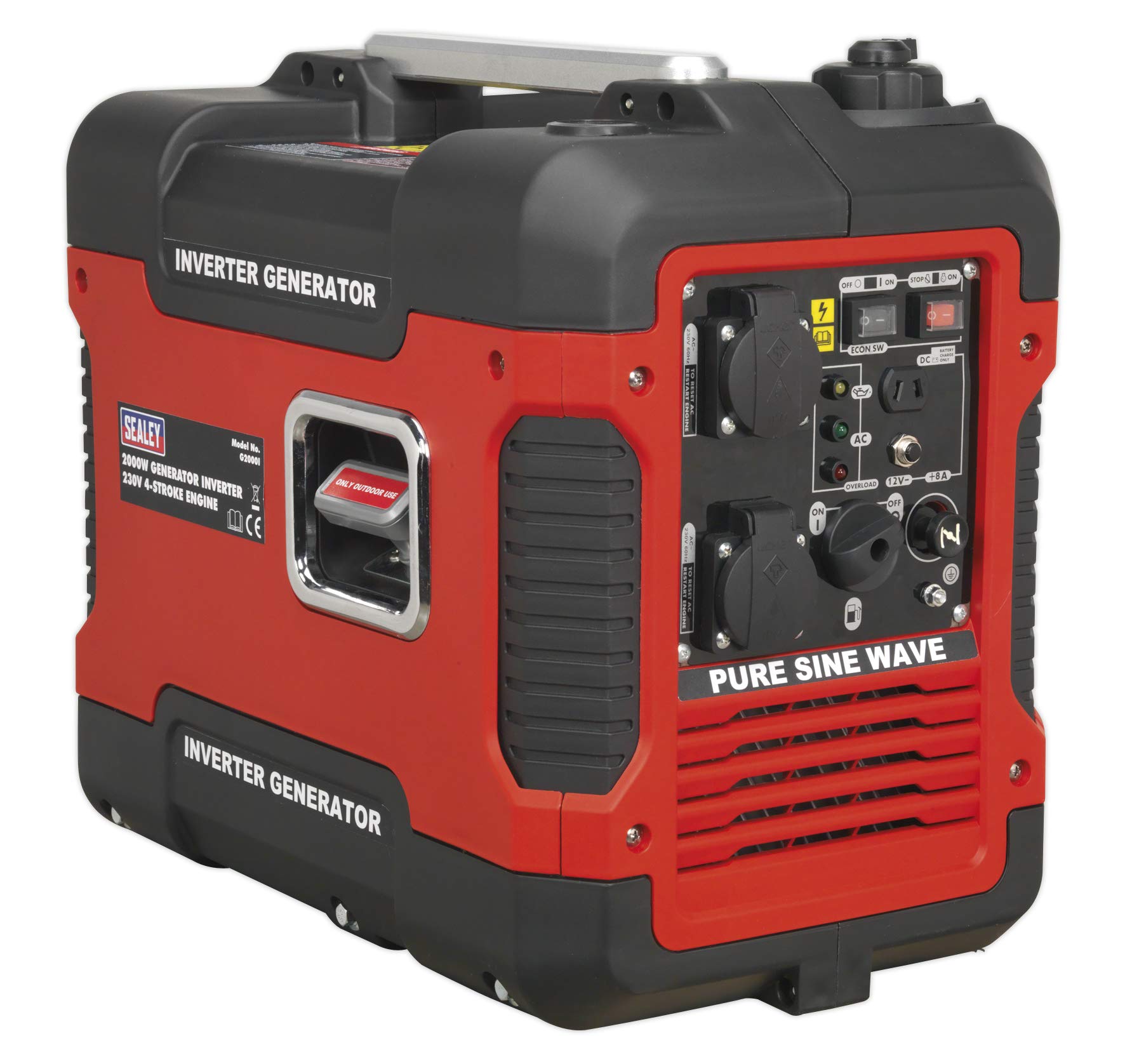 Sealey G2000I Generator Inverter 2000W 230V