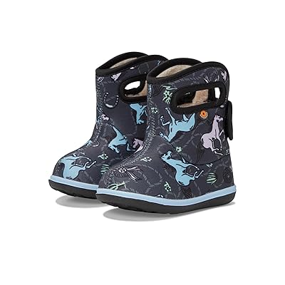 Bogs Kids Bogs II Horses (Toddler) Kids Shoes Dark Gray