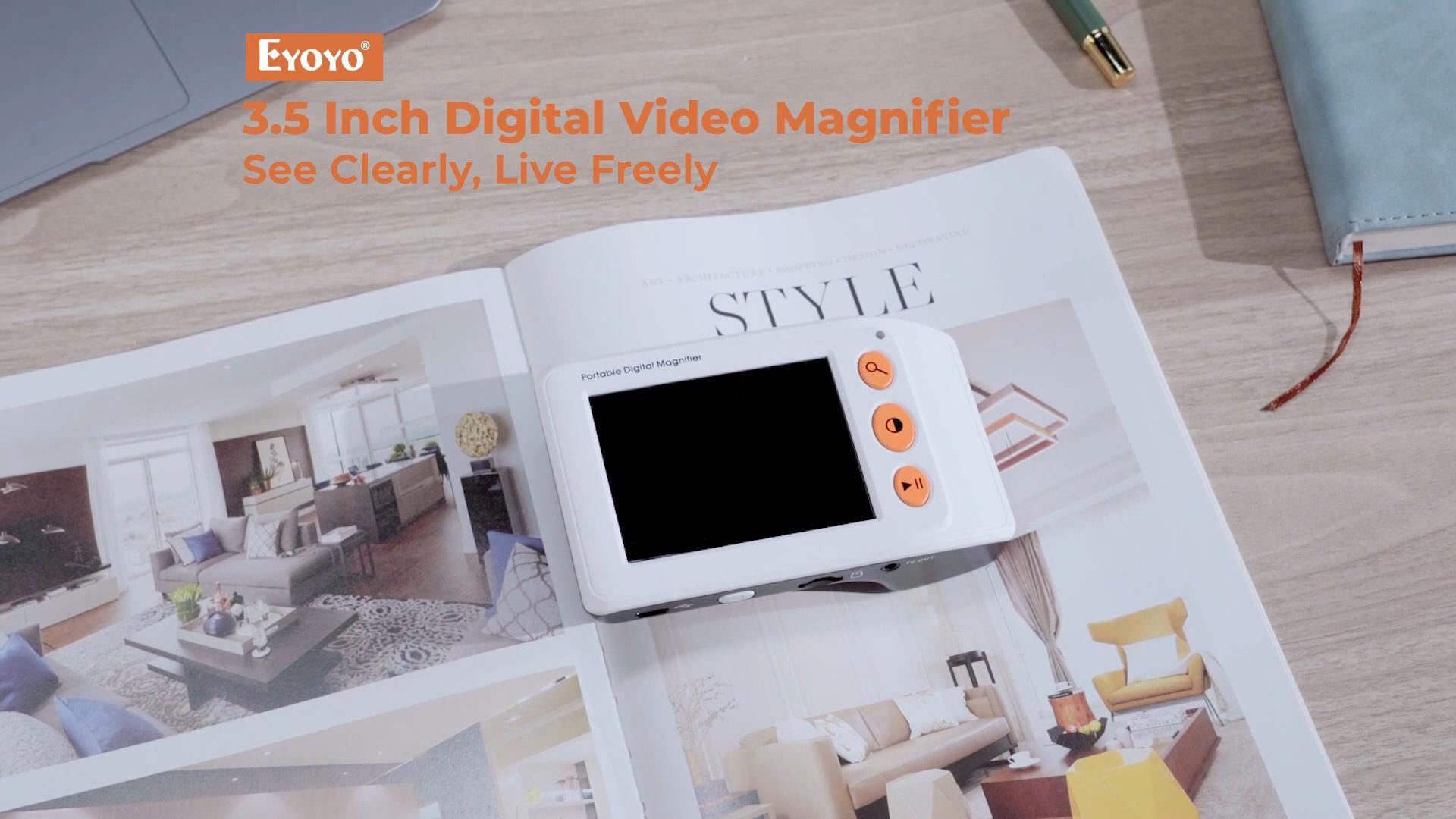 Amazon.com: Eyoyo Digital Magnifier Portable Electronic Video