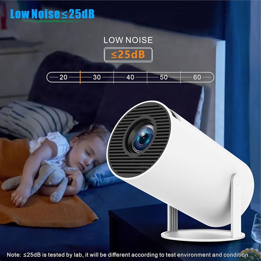 Amazon.com: HY300 Pro Mini Projector Wifi 6 BT5.0 With