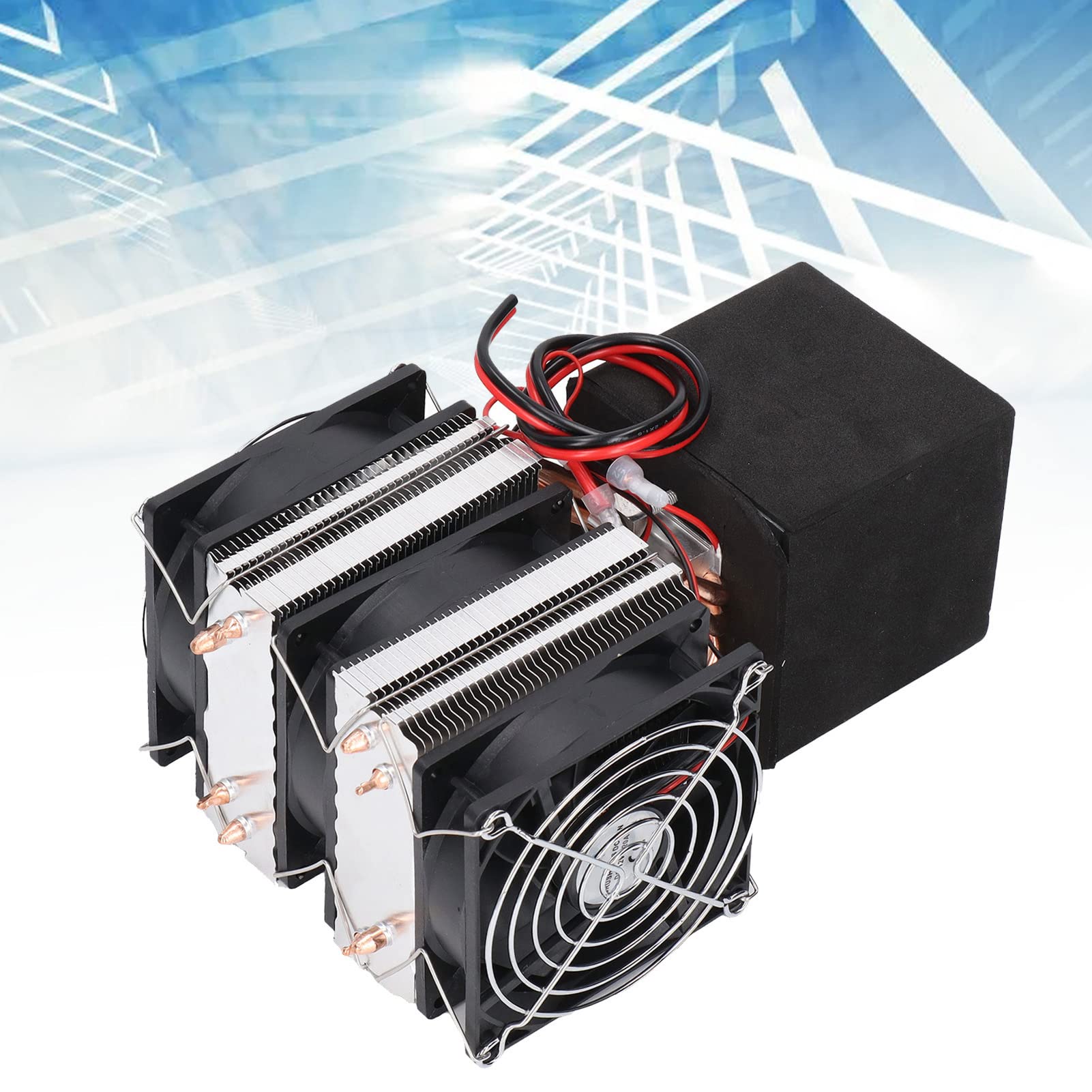 Chłodnica półprzewodnikowa Wysoka wydajność Elektroniczne urządzenie chłodzące DC 12 V do mini klimatyzatorów dla zwierząt Małe lodówki Kompaktowy rozmiar stopu aluminium
