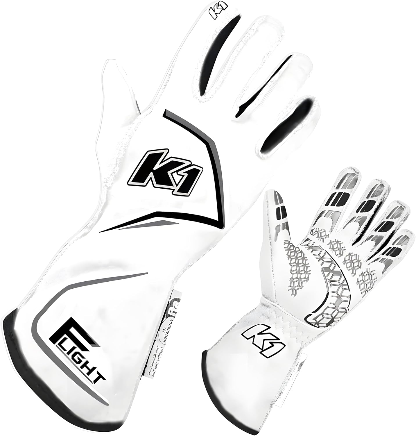 K1 RaceGear K1 Flight Adult Auto Racing Gloves