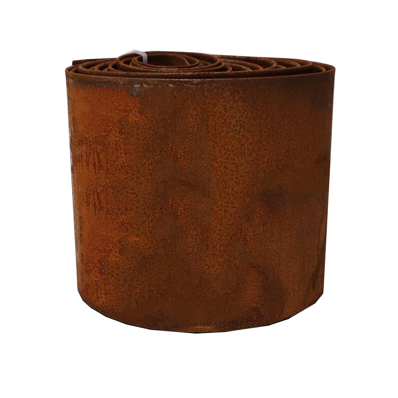 UEUORF Metal Landscape Edging,5.5Inch x 16FT Garden Edging for Flower Bed,Lawn and Landscape Border (Rusted, 5.5 Inch × 16FT)