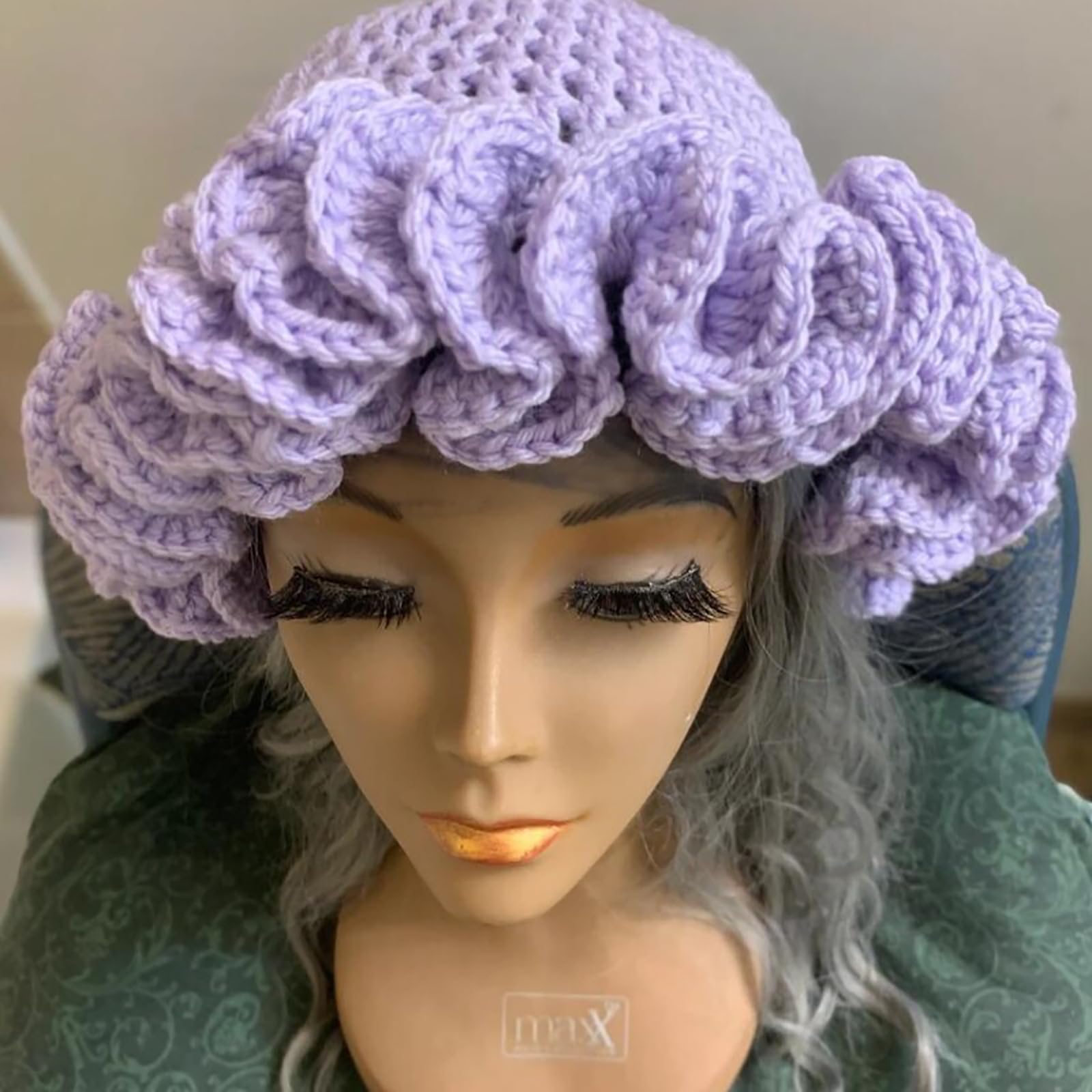 Handmade Crochet Bucket Hat for Woman Teen Outdoor Commute 