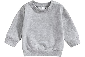 Cozy Crewneck for Baby Boys