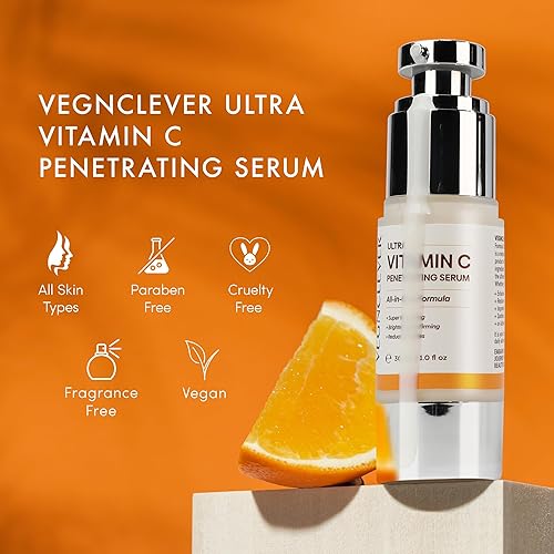 Miniatura 6 de Suero súper vitamina C para la cara antienvejecimiento, hidratante, suero facial original de vitamina C para Wirnkles, piel madura, reafirma,