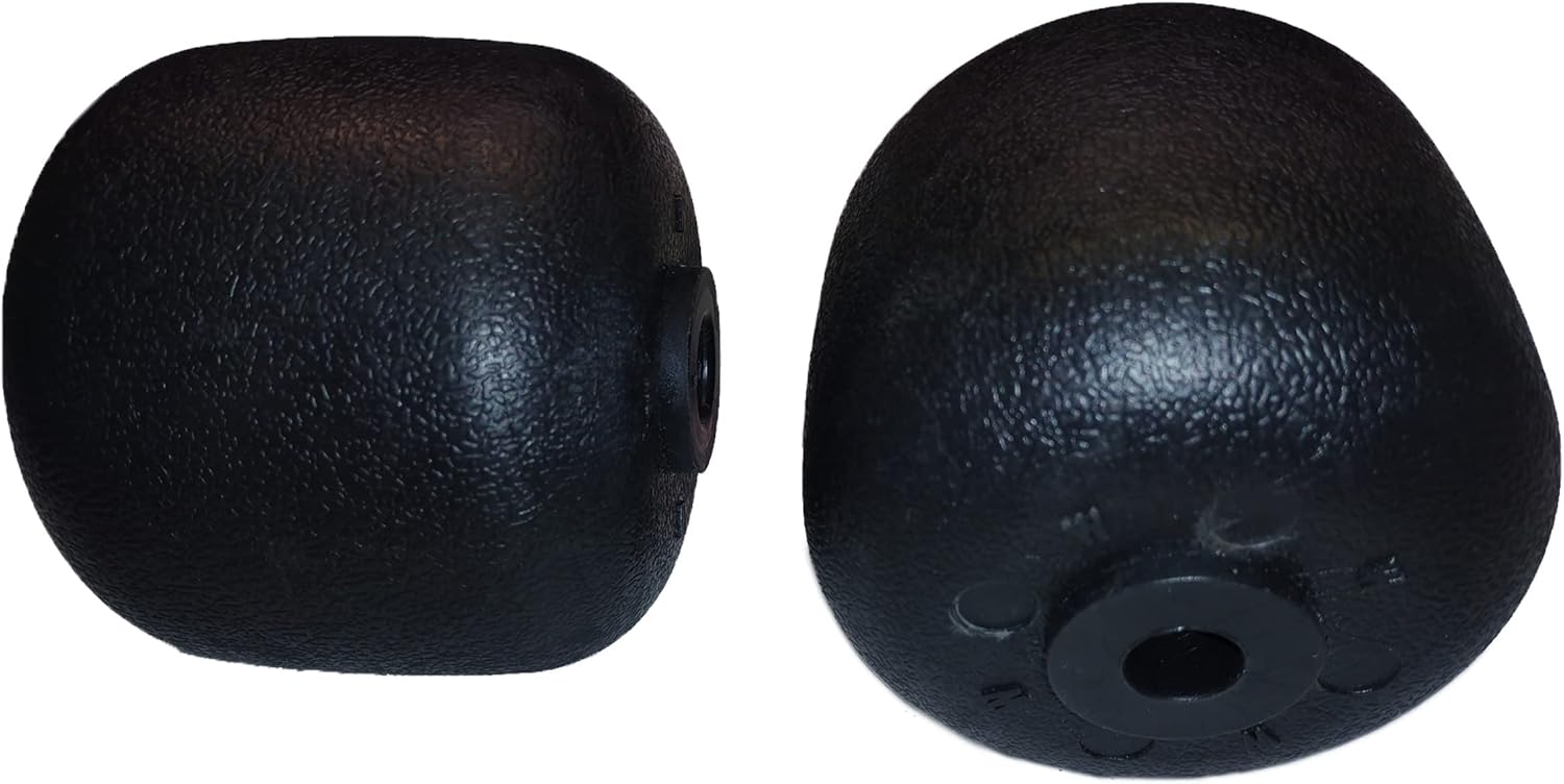 Set of 2 Anti Scalp Deck Wheels Compatible With Wright 72490003 72490002 Aero Core