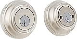 Kwikset 985 Double Cylinder Deadbolt featuring SmartKey® in Satin...