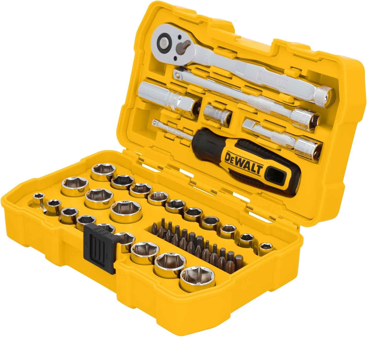 DEWALT Mechanics Tool Set, 3/8" Drive, 50 Piece (DWMT45423)