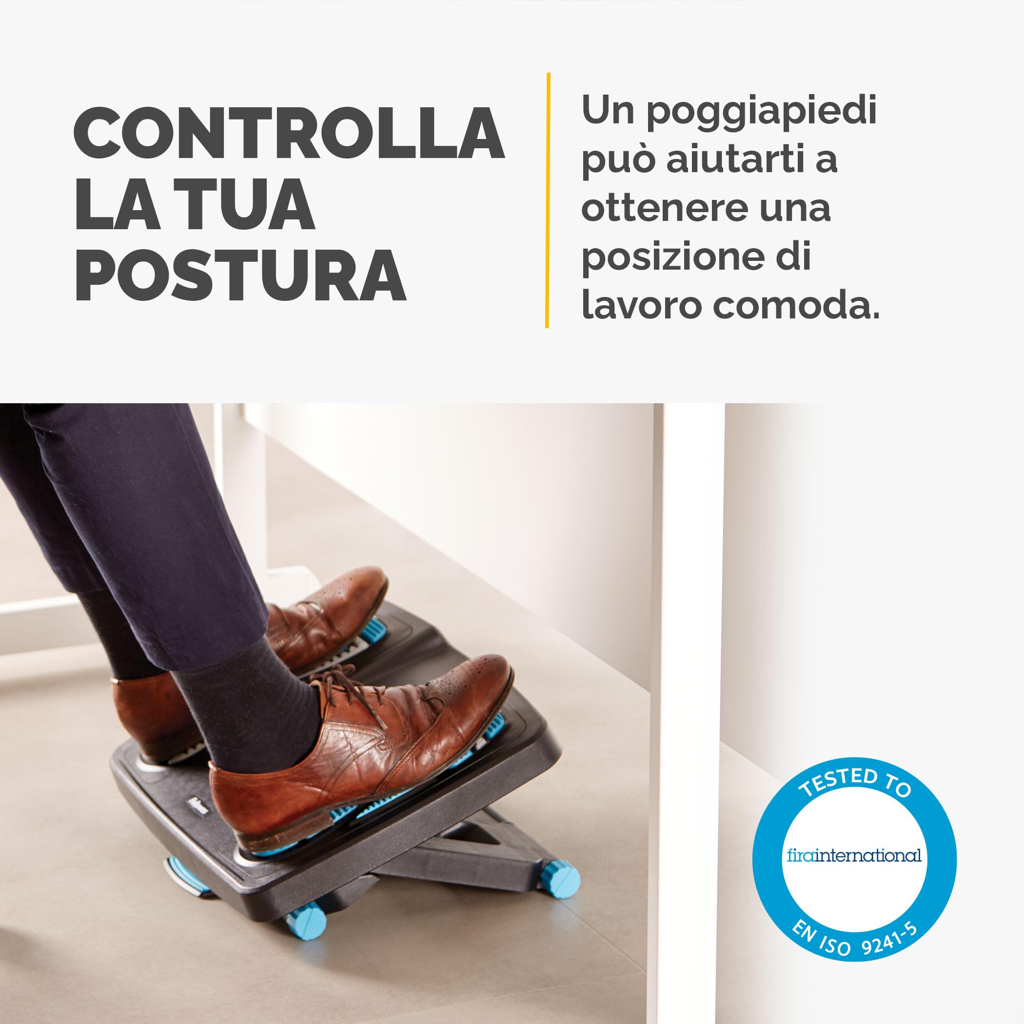 Fellowes 8068001 Poggiapiedi Energizzante