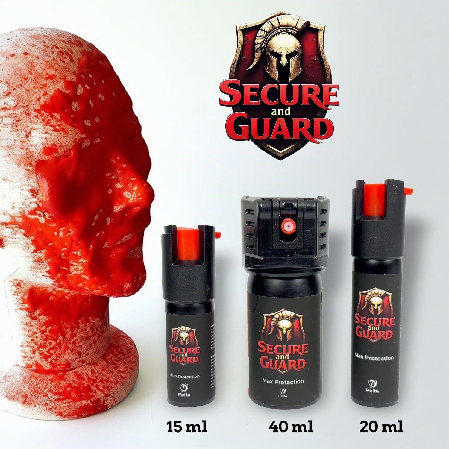 Spray di Marcatura 20ml – Secure & Guard – Gel a Schiuma Espansiva – Applicazione Istantanea e Mirata – Portata Precisa Fino a 4m - per una Sicurezza Efficace, Rapida e Dissuasiva