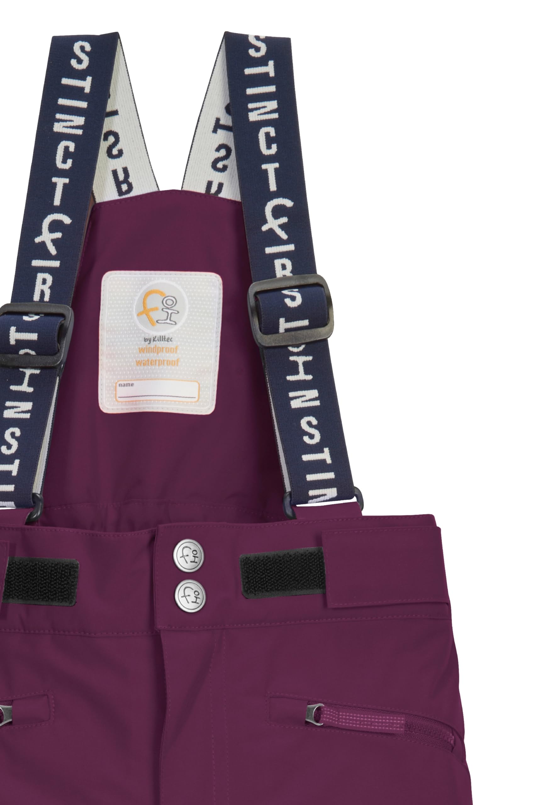 first instinct by killtec Fisw 48 MNS Ski Pnts - Pantalones de esquí/Pantalones funcionales con Tirantes y protección contra la Nieve Unisex bebé