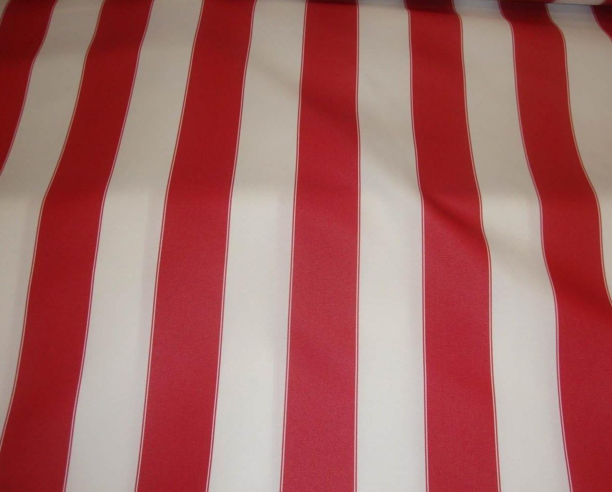 luvfabrics Red White Waterproof Outdoor Canvas Fabric 60 600 Denier Wide Per Yard