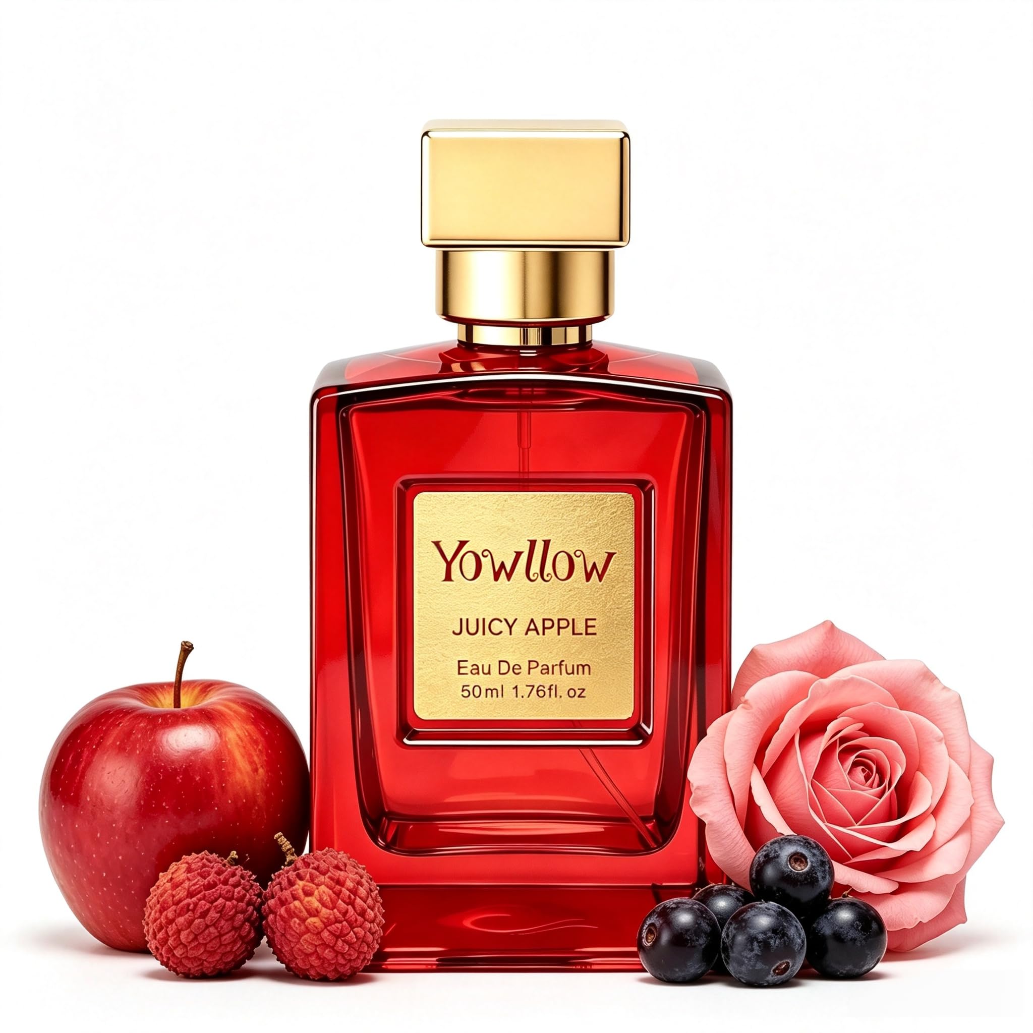 Yowllow Juicy Apple Eau de Parfum For Women- Inspired by Juicy Apple 01-Long Lasting Frui…