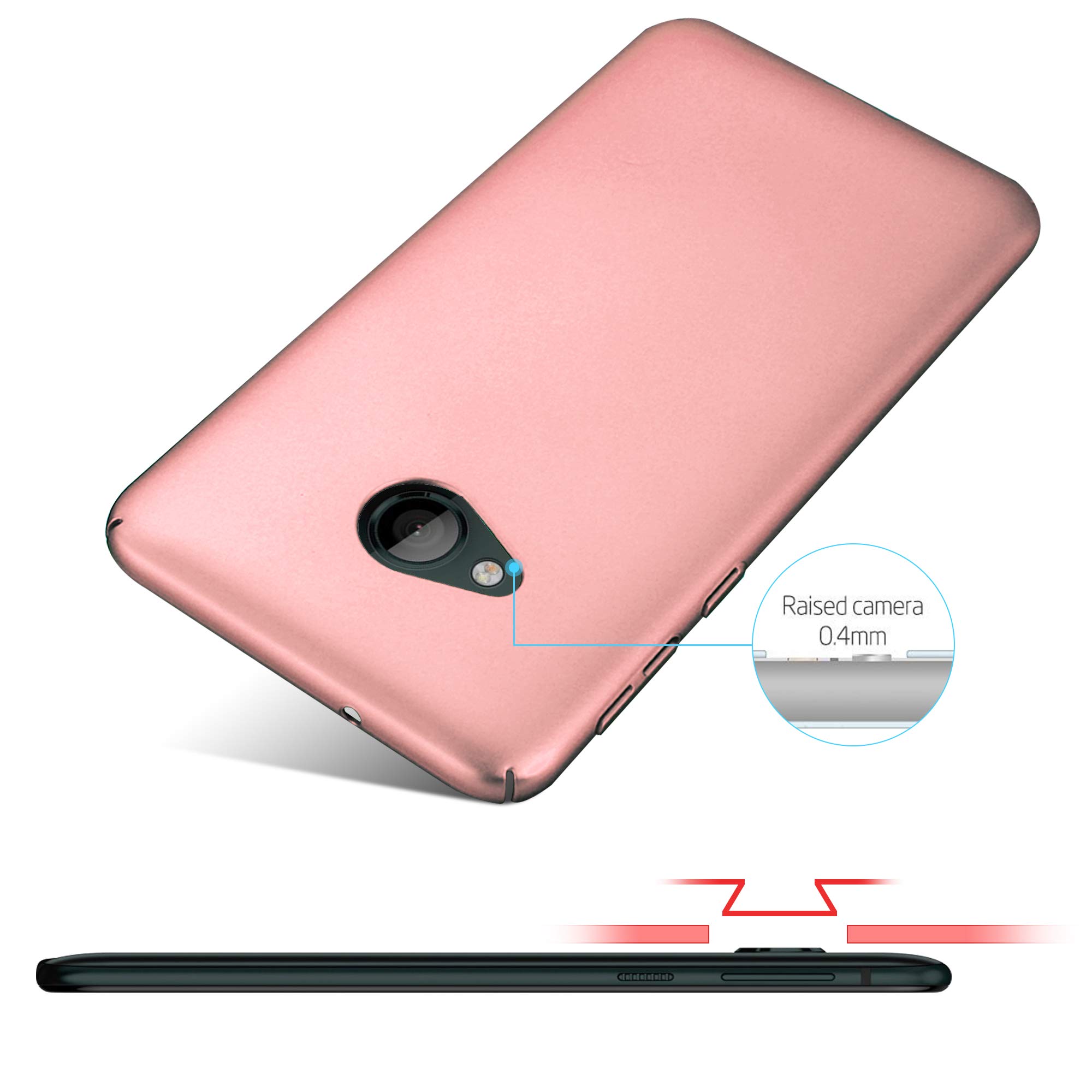 Cadorabo Custodia Sottile In TPU Per HTC U Play - Grigio Metallizzato - Morbida E Antiurto