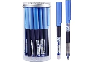 16 Pack Liquid Ink Rollerball Pens Fine Point