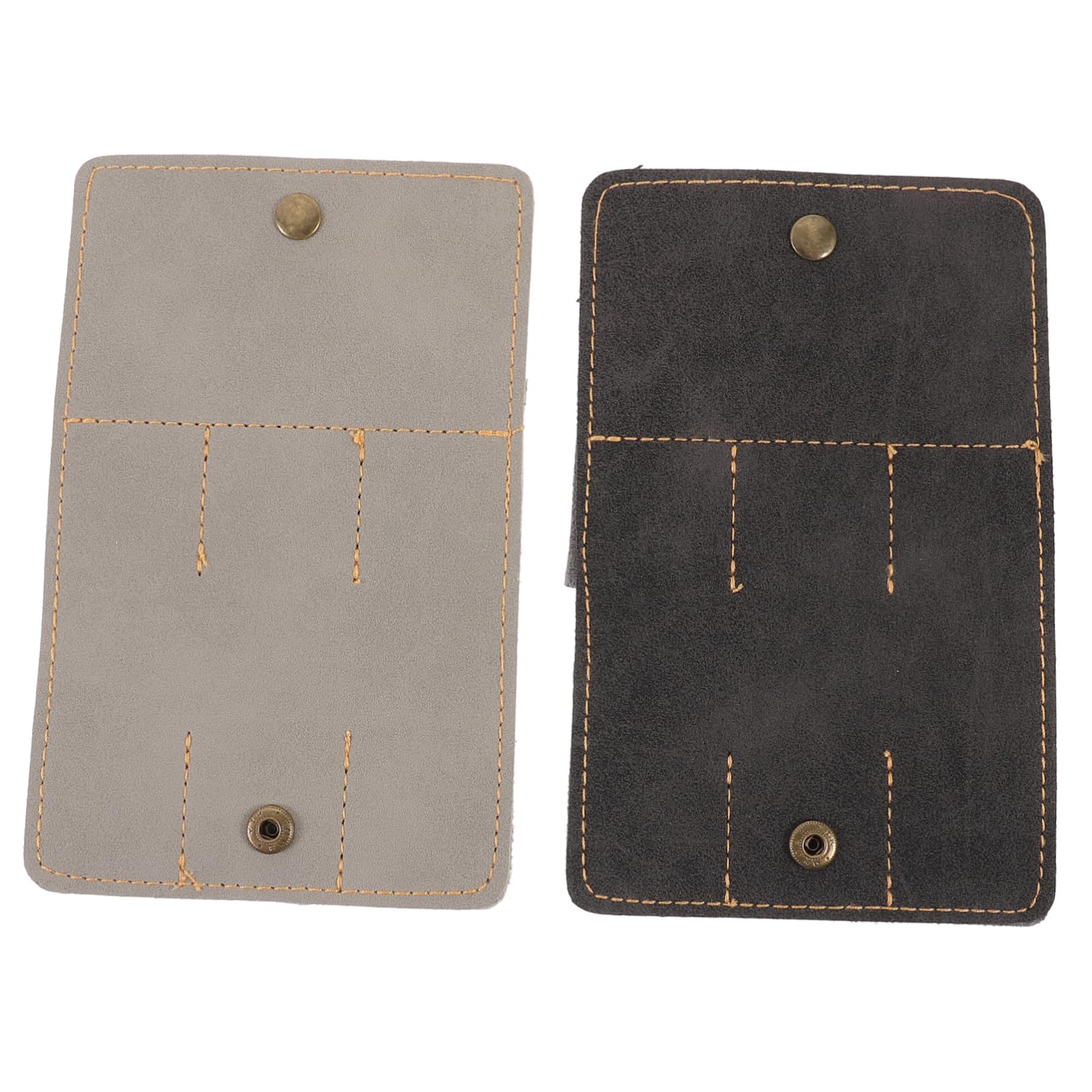 ARTIBETTER 2pcs Memory Card Organizer Case Multi-Functional Holder for Cards Compact Lightweight Storage for Travel Compatible Tablets Phones Cameras Grey