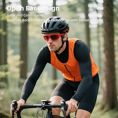 Miniatura 3 de Tayogo Auriculares de natación - Auriculares de conducción ósea, IP68 impermeable reproductor MP3 incorporado memoria 32G, auriculares de natación