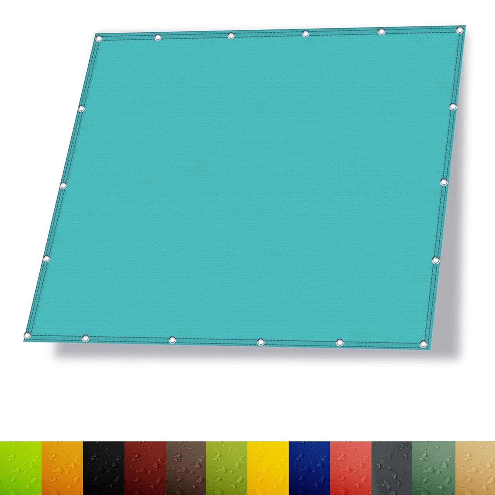 Voile d'ombrage contre la chaleur et les rayons UV pour terrasse et jardin