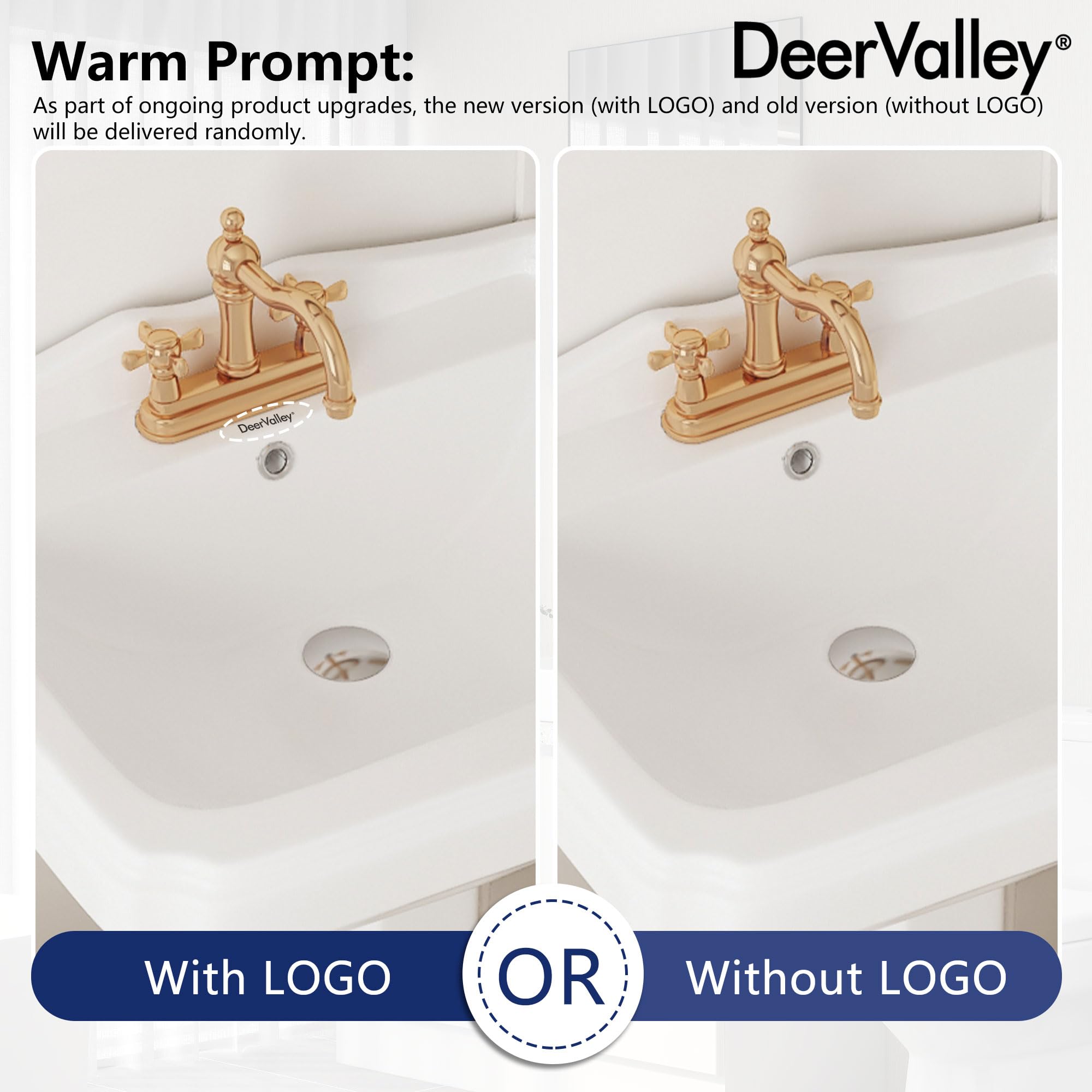 プライド Dynasty DeerValley Dynasty 23x19 Inch White Pedestal Sink, Ceramic